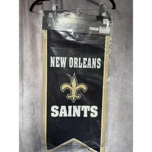 New Orleans Saints Garden Flag Banner Two-Sided 12.5" x 28" NFL Team Sports